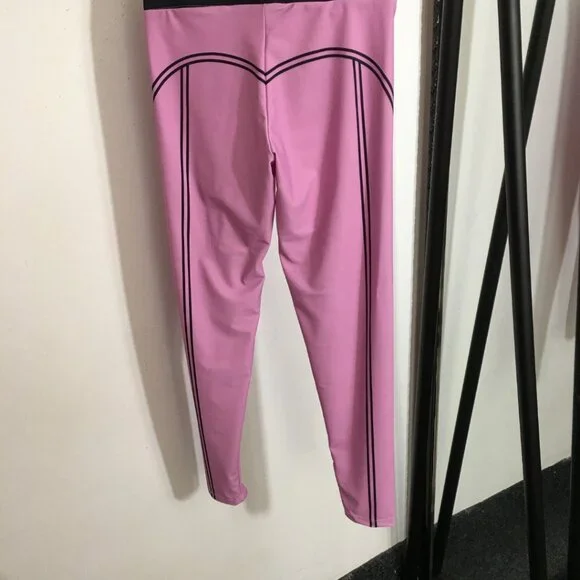 Women's ALO Yoga New High-Elasticity Long Yoga Set（Sports Bra + Leggings） Sz M